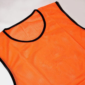 Chalecos de Entrenamiento de Fútbol de Malla Personalizables OEM para Adultos, con Bandas Elásticas, Fabricados, Unisex - Product Image 3