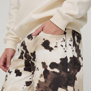 Loose Fit Baggy Jeans for Men – Casual Wide Leg Denim Pants - Product Image 4