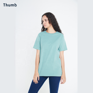 T Áo Sơ Mi Cho Phụ Nữ Cotton Top Bạc Hà Màu Xanh Lá Cây Cho Mùa Thu Mùa 2023 Hot Màu Sắc Tùy Chỉnh Thiết Kế Biểu Tượng Và Nhãn Hiệu Riêng - Product Image 4