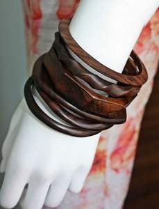 กำไลข้อมือและสร้อยข้อมือทองแดงทำมือสไตล์อาร์ตเดโคสำหรับวันเกิดเด็กผู้หญิง เครื่องประดับแฟชั่น - Product Image 4