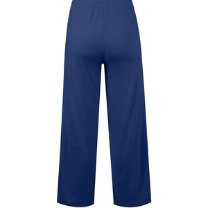 Custom Brand <b>Women</b> Flare Pants High Quality Bell Bottom Wide Leg <b>Trousers</b> with <b>Stretch</b> Fabric for Modern Casual Fashion - Product Image 2