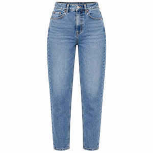 Winter Hot Selling 2026 Blue Curvy <b>Stretch</b> Wide Quick Dry Plus Sized Customized Design OEM <b>Women's</b> <b>Jeans</b> Pant - Product Image 5