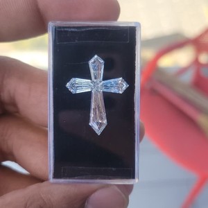 Exclusive Cross Shape Lab Grown Diamond | Fancy Custom Cut IGI Certified Loose Diamond for Luxury Jewelry - Product Image 5