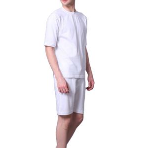 Nuevo Conjunto Deportivo de Verano, Ropa Deportiva Personalizada de Algodón con Impresión Digital, Camiseta Transpirable y Pantalones Cortos a Juego, Conjunto para Hombre - Product Image 1