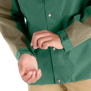 Vestes coupe-vent pour hommes de style unique, imperméables, avec col montant, fermeture éclair, logo personnalisé, vestes coupe-vent pour hommes - Product Image 4