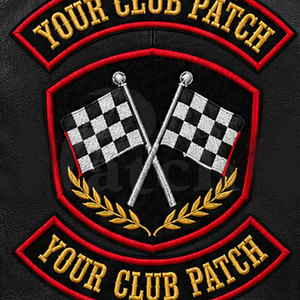Écussons de motard personnalisés brodés, badges de club de motards, patchs de gilet personnalisés, design durable à coudre - Product Image 6