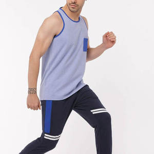 <b>Men's</b> Under wear Cotton Tank Top <b>Men</b> High Quality Bodybuilding <b>Singlet</b> Sleeveless Slim Fit Vest <b>Men</b> Tank Tops - Product Image 1