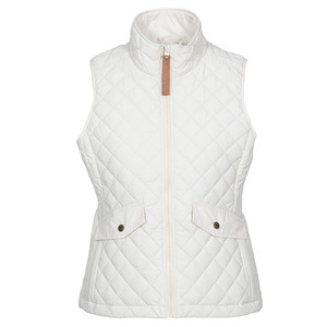 Chaleco acolchado transpirable con logotipo personalizado OEM para mujer, chaqueta sin mangas, chaleco acolchado para invierno, hecho en Pakistán. - Product Image 6