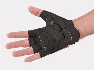 Caprio Custom Unisex <b>Leather</b> <b>Fingerless</b> Cycling <b>Gloves</b> Breathable Anti-Slip Padded for Road Cycling MTB Outdoor Sports OEM ODM - Product Image 5