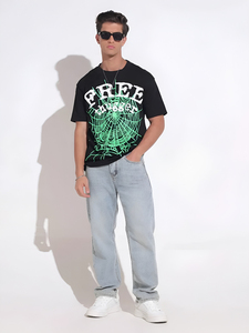 T-shirts pour hommes de haute qualité 100% coton, imprimés graphiques, surdimensionnés, streetwear, décontractés, manches courtes, respirants, col rond - Product Image 1