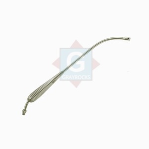 Tube d'aspiration chirurgical Frazier DEBAKEY Adson en acier inoxydable gris, modèle -6565-03, source d'alimentation manuelle, certifié CE, le plus vendu - Product Image 1