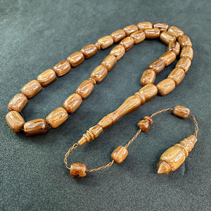 Tasbih en résine écologique fait main, moderne et luxueux, compteur de prières, le plus populaire, personnalisé - Product Image 2