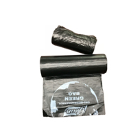 Bolsas de Basura Reutilizables de Polietileno Negro de Alta Resistencia de 3 Mil, Ecológicas, Reciclables, Certificadas ISO9001, Precio Económico, OEM