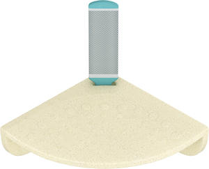 Adhesive <b>Shower</b> <b>Foot</b> <b>Rest</b> for Shaving Legs Wall Mounted Pedestal Stand for Bathroom Safety and <b>Foot</b> Care Support Step - Product Image 2