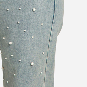 Nuevos Pantalones Vaqueros al por Mayor para Mujer, Ropa Casual de la Mejor Calidad, Cintura Alta a un Precio Razonable, Jeans para Mujer - Product Image 5