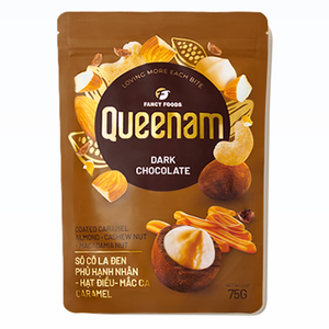 Service Private Label Individual Package HALAL OEM/ODM Dragee Dark Chocolate Coated Caramel Almond Cashew <b>Macadamia</b> <b>Nuts</b> 75G Hot - Product Image 1