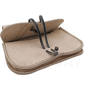 Pochette médiévale en cuir de vachette faite à la main, sac banane en cuir Viking, sac utilitaire de festival Renaissance, sacs de la meilleure qualité - Product Image 3