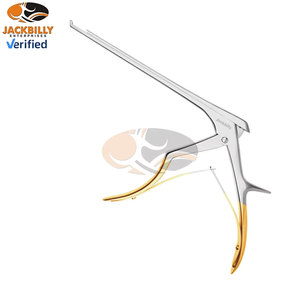 JACKBILLY High Quality Stainless Steel Manual Rongeur Punch Instrument Love Kerrison 90 Degree <b>Bite</b> 2mm Size Foot Plate - Product Image 3