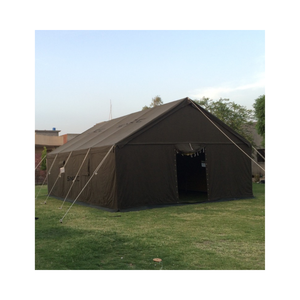 Lona impermeable de algodón 100% de alta calidad, tienda de campaña aislada de invierno para Hospital, tiendas de campaña con marco de acero, tienda para 20 personas - Product Image 2
