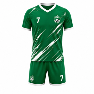 Uniforme de Fútbol de Alto Rendimiento para Hombres y Jóvenes, Conjunto de Camiseta de Fútbol Personalizada con Material Ligero y Transpirable para Entrenamientos y Partidos - Product Image 3
