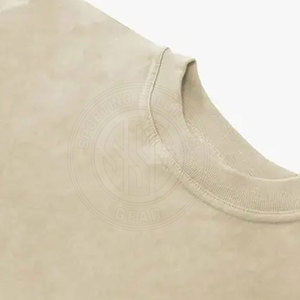 เสื้อยืดโอเวอร์ไซส์สำหรับผู้ชายเสื้อ100% ผ้าคอตตอนเนื้อนุ่มพรีเมียมเสื้อยืดโอเวอร์ไซส์สำหรับผู้ชายดีไซน์ผ่อนคลาย - Product Image 5