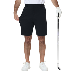 Shorts de golf pour hommes avec grip en silicone, pantalons de maintien de la forme, vêtements de sport au look soigné pour les tournois professionnels, style et tenue. - Product Image 4