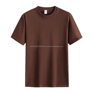 Camiseta de Manga Corta para Hombre, Talla Grande, Ajuste Holgado, 100% Algodón, Teñida en Prenda, Ecológica, con Logotipo Frontal, Personalizable OEM, 200g - Product Image 2