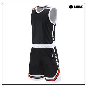Ensemble de maillots de basket 100 % polyester, tendance, respirant, pour hommes - Product Image 6