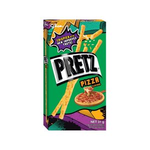 เพรทซ์พิซซ่าฟลาวเวอร์บิสกิตสติ๊ก-สแน็คญี่ปุ่นรสเผ็ด31กรัม - Product Image 1