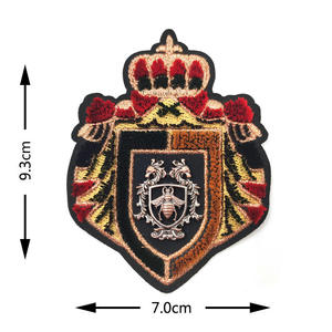Factory Custom Embroidery Patch Clean Edge Fabric Badge Heat Press for <b>Jackets</b> Caps Shirts Bags Clothing Wholesale Iron On Sew - Product Image 1