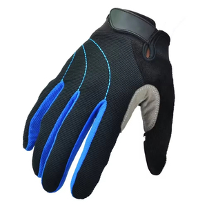 Custom half-finger gloves made of comfortable polyester material for motorcyclists, perfect for the summer season. - Product Image 5