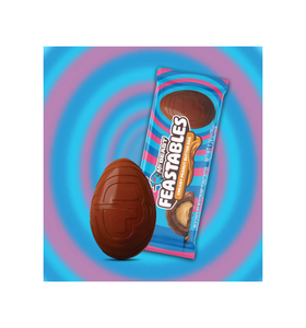 Huevo de mantequilla de maní Feastables de MrBeast de 35 g, hecho con chocolate con leche auténtico y extracto de vainilla natural, calidad premium - Product Image 3