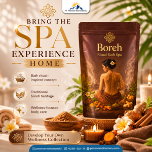 Bain de Spa Herbal Personnalisé à Marque Blanche avec Formule Boreh et Ingrédients Botaniques (50g 100g 200g 250g) - Product Image 1