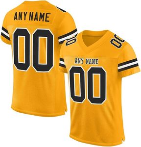 Jersey de Fútbol Americano de Diseño Personalizado, Jersey Más Vendido con Mangas Cortas, Transpirable, Tallas Grandes, Ropa Profesional - Product Image 4
