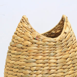 Jarrón de bambú hecho a mano de fábrica Artex Dong Thap, floreros decorativos tejidos naturales para el hogar, sala de estar y exhibición de oficina - Product Image 3