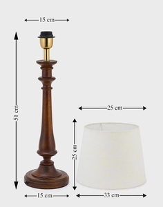Luxury brown chattati <b>bedside</b> lamp with shade oem odm low moq factory price wholesale bulk supply fast shipping - Product Image 2