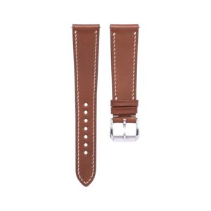 Bracelet de montre en cuir Buttero, choix diplomatique, grain lisse unique pour montres de luxe, style artisanal professionnel, sélection de qualité supérieure - Product Image 3