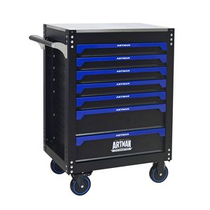 Carrello Portautensili in Acciaio con 7 Cassetti e Ruote, 30 Pollici, Pratico per Garage e Magazzini - Product Image 3