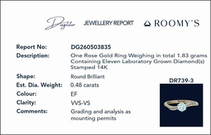Good Quality Designer Diamond <b>Studded</b> Ring for Cocktail Parties Fashion Jewelry Statement Piece Available for Sale - Product Image 2