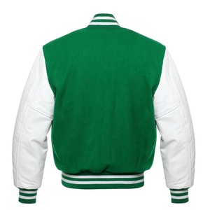 Chaqueta Universitaria Estilosa para Hombre, Transpirable, Resistente al Viento, Invierno, 100% Algodón, Diseño de Cuello Alto, Logotipo Personalizado, Suministro OEM - Product Image 4