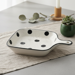 Bandeja para Hornear Cuadrada de 9 Pulgadas con Asa, de Gres, Calidad Premium, 3460901-23X16.5 - Product Image 3