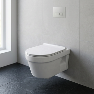 Luxurious Wall Hung Toilet High Pressure Rimless <b>Ceramic</b> WC <b>Pan</b> Modern Wall Mounted Bathroom Sanitary Ware - Product Image 4