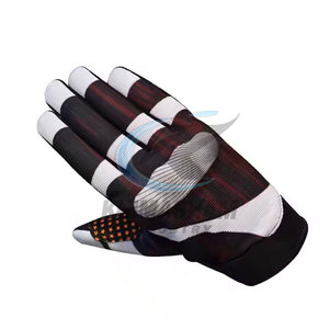 Leather Motorbike Gloves Stylish Outdoor Breathable Non-Slip Adjustable Wrist <b>Strap</b> Flexible Lightweight - Product Image 3