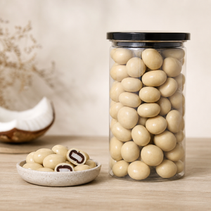 Coco Seco Cubierto con Chocolate Blanco, Venta al por Mayor con Empaque Personalizado para OEM - Product Image 4