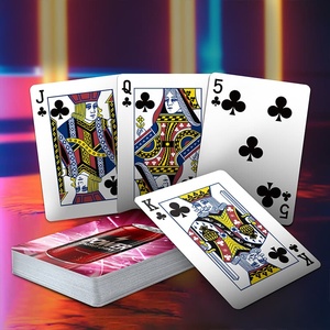 280gsm Blue Core Paper Custom Paper <b>Playing</b> <b>Cards</b> in Tuck Box - Product Image 6