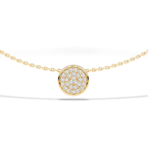 Collar de diamantes de corte redondo certificado por IGI, collar de diamantes creados en laboratorio para uso diario de proveedor y fabricante indio. - Product Image 3
