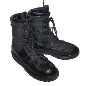 Botas Tácticas Impermeables de Invierno Más Vendidas, Botas Tácticas de Senderismo para Exteriores de Cuero Genuino Negro - Product Image 5