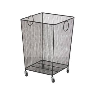 ตะกร้าผ้าเหล็กแข็งแรงทนทานสำหรับจัดระเบียบห้องซักรีด พร้อมพื้นที่จัดเก็บขนาดใหญ่และโครงสร้างโลหะที่มั่นคง - Product Image 1