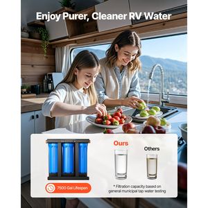 Sistema de Filtración de Agua de 3 Etapas para Autocaravanas, Elimina Sedimentos, Cloro, Malos Sabores y Olores - Product Image 2