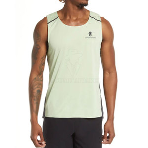 Débardeur de sport pour homme, matière extensible durable, coupe ajustée, conçu pour la musculation, la gym et le fitness. - Product Image 3
